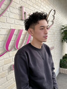 コアフィールドマサコ 北島店 スパイキーショート×ピンパーマ