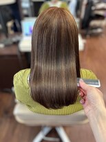 ヘアーショップ エヌアンドエー 幸手店(hairshop N&A)&nbsp;外国人風ハイライトヘア 髪質改善ケア サラ艶ストレート#6