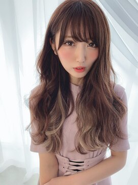 ヘアアンドメイク サファイア 豊橋店(ヘア&メイク SAPPHIRE) #モテ髪#愛されヘアー#インナー#プルエクステ