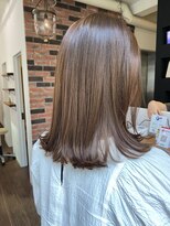 メイクス 表参道(MAKE'S omotesando)&nbsp;イルミナカラー/ミディアム外ハネ