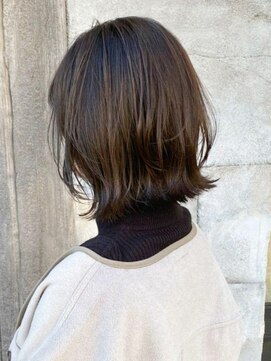 イチゴイチ(151e) 【151e_戸塚】*くびれボブ+グレージュ*