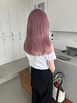 アム(am) ピンクカラー/ホワイトピンクカラー