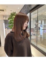 リリアン(rilliant U’s brilliant)&nbsp;艶色ヘーゼルブランジュ×ワンカールセミロング