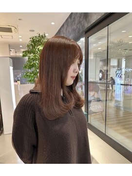 リリアン(rilliant U’s brilliant) 艶色ヘーゼルブランジュ×ワンカールセミロング