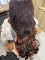 テラスヘア 長岡(TERRACEhair) 高発色で可愛いカラーに