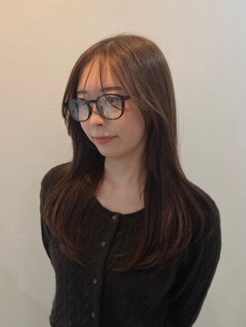 エンリッチヘア(enrich hair) 秋カラーナチュラルブラウンレイヤースタイル