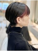本八幡×ケアブリーチ×インナーカラー×ピンク