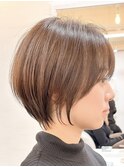 ショート/ショートボブ/ショートカット/丸みショート/大宮