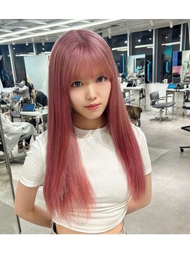 ユーフォリア 渋谷グランデ(Euphoria SHIBUYA GRANDE) ピンクカラー ピンクラベンダー イルミナカラー レイヤーYUKI