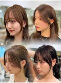 小顔！似合わせ顔周りカット4選！