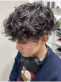 初めてのパーマでも◎ラフで無造作な質感が人気のシャドウパーマ