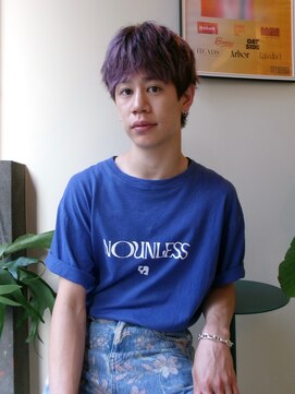 ヒントステーション(HINTSTATION) 〈浅草 半個室〉 メンズショート/ハイトーン