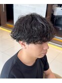 波巻きパーマ/阿部広大【大船】