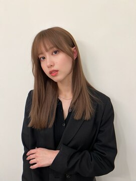 シーン(SCENE) [天神今泉/黒髪カタログ/クラゲヘアー/オリーブグレー]