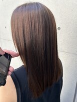 ディジョン 自由ヶ丘(Dijon)&nbsp;韓国顔まわりレイヤーカットグレージュオリーブベージュブラウン