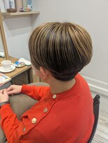 ロエネ(LOENE)&nbsp;［佐々木］刈り上げマッシュ×アンブレラカラー