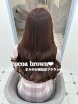 リルミー ミュエナ 大須 矢場町(Lilme myuena) ココアブラウン/大人ガーリー/似合わせカット/名古屋