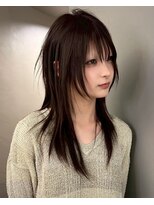 ハコ プラス(HACO+)&nbsp;【Haco+】Nova_ダークブラウン_レイヤーカット