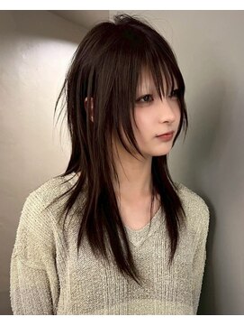 ハコ プラス(HACO+) 【Haco+】Nova_ダークブラウン_レイヤーカット