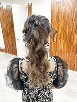 イム(IMU)&nbsp;ポニーテール/結婚式ヘアセット/推し活