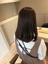 シンルヌア(Shin Lunua)&nbsp;ラベンダーアッシュ×セミロング*