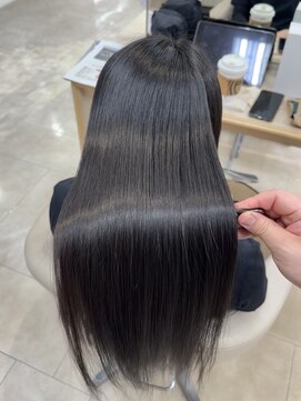 ケンジ 平塚ラスカ店(KENJE) 髪質改善ストレート【平塚/縮毛矯正/曲がる縮毛矯正】