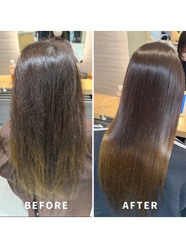 アース 渋谷店(HAIR&MAKE EARTH) 美髪ストレート