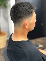 ホーミーズ 横須賀中央店(homies)&nbsp;フェードカット ベリーショート 30代 ビジネスヘア 刈り上げ
