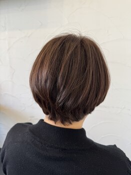 レ モーリア デフィ defi ヘアメイクの写真/大人の髪質改善で白髪染めも艶髪へ。水素カラーとトリートメントで手触り感上がる◎