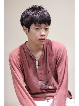 ブークル(boucle) 黒髪ちょい長ベリショ!