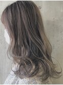 ナチュラルハイライト×グレージュ