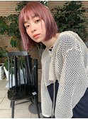 福岡ハイトーン/福岡ボブ/福岡デザインカラー/福岡美容室