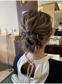お呼ばれヘアアレンジ