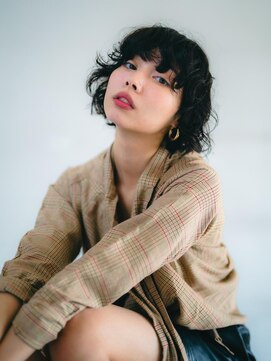 アグ ヘアー グスマン 西永福店(Agu hair guzman) 《Agu hair》無造作ニュアンスパーマ×レイヤーBOB 3