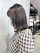 アルテ(ARTE)&nbsp;【ARTE表参道/青山】顔まわりレイヤーセミロング×透明感カラー