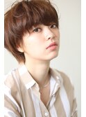 大人可愛い◎20代30代40代前髪パーマグレーベージュ