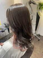 エイル 西梅田(eyl)&nbsp;ナチュラルブラウン × イヤリングカラー ☆