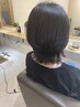 カット＋縮毛矯正＋カラーリタッチ＋プレミークTR ￥25,500→￥23,000