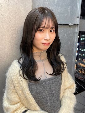 アナ ラーナ(Anna Lanna) 透ける暗髪大人グレージュ【奥村北斗】