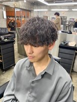 ロンドガルマン 名古屋(Lond GULLMAN)&nbsp;【Lond GULLMANSEIYA】MEN'S HAIR/縦落ちスパイラル