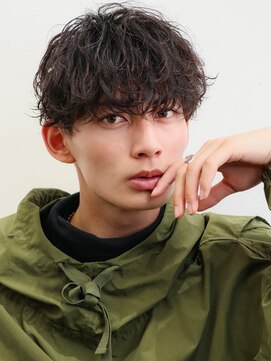 オーシャントーキョー 原宿(OCEAN TOKYO) 波巻きパーマメンズツイストスパイラルパーマツーブロック