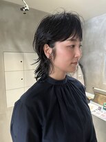 ハウ 心斎橋(how)&nbsp;ミディアムくびレイヤー小顔カット艶髪姫カット20代30代40代