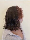 『nao』オレンジブラウンフェイスフレーミング
