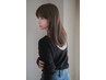 【細田再来限定】前髪カット＋色持ちケアカラー【表参道】