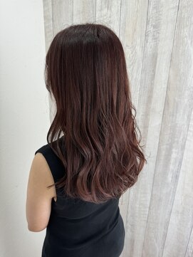 シエル 立川店(CIEL) 【CIEL×久光】ピンクブラウンロングウェーブ