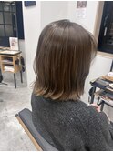 20代30代40代50代◎外ハネボブ×マットベージュ