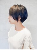 インナーブルー×シルバーアンブレラ