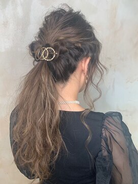 ニスル 町田店(NISURU) 似合わせカット/大人ガーリー/ダークアッシュ/着物/町田/町田駅