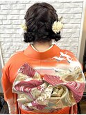 振袖×ヘアアレンジ