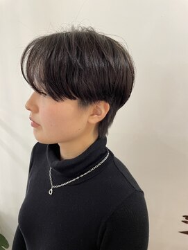ヘアーアンドメイクアップモパ ハンサムショート